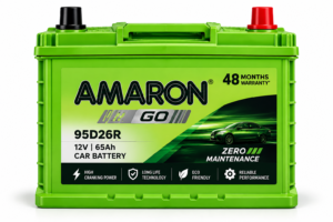 Amaron GO 95D26R 65Ah Car Battery