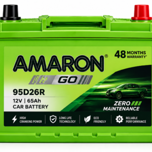 Amaron GO 95D26R 65Ah Car Battery